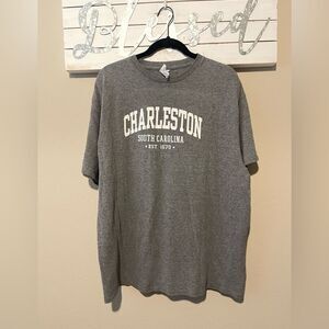 Charleston South Carolina - Gray unisex establish tee